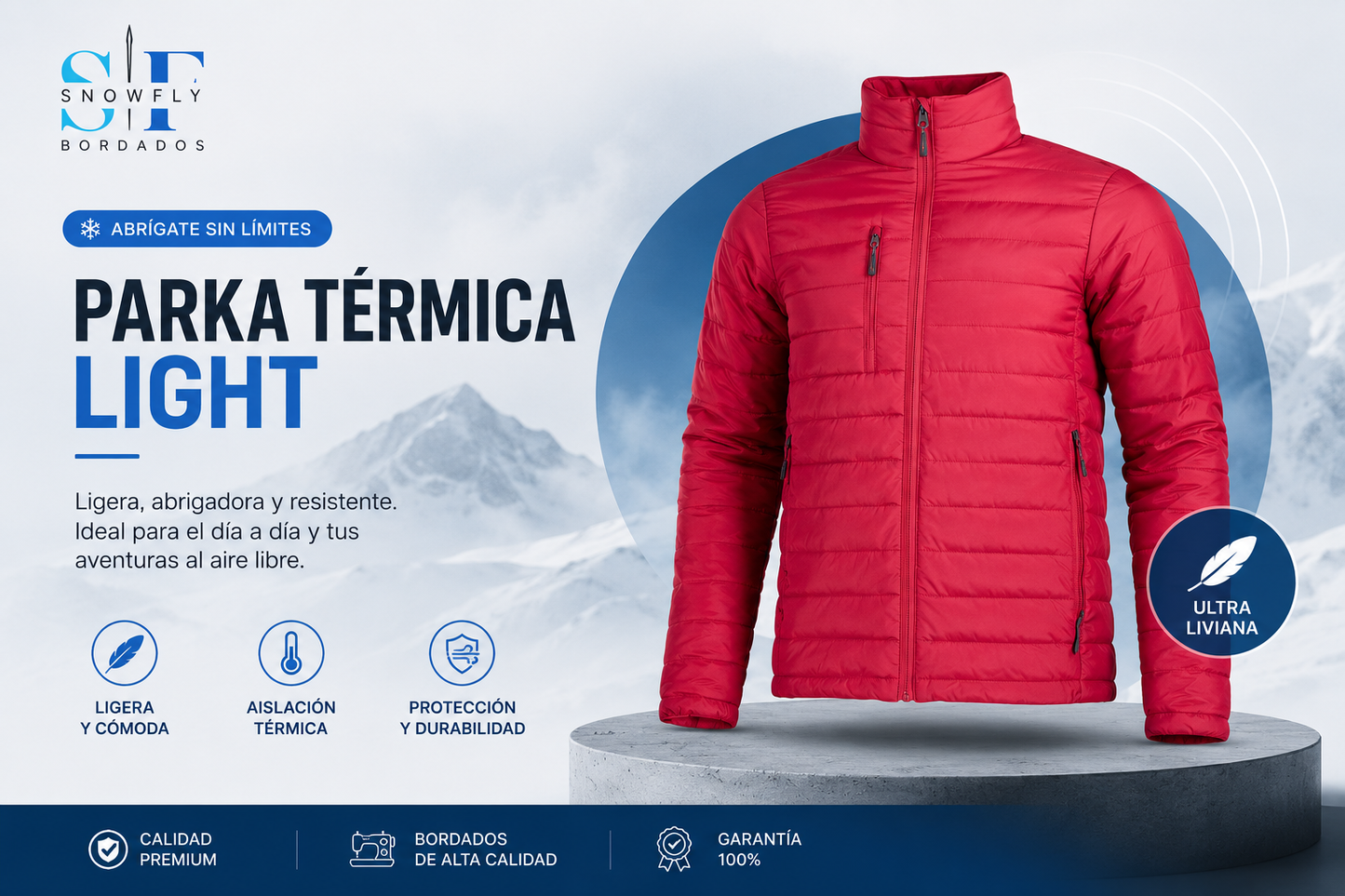 Parka Térmica Light Hombre