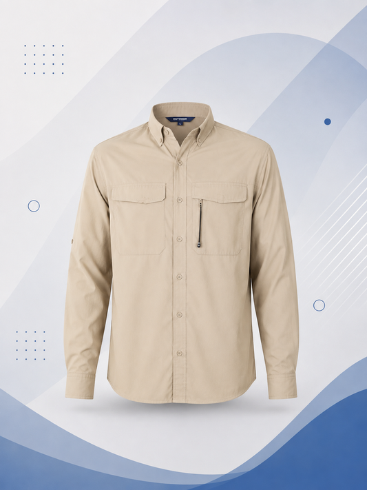 Camisa Outdoor Manga Larga Hombre