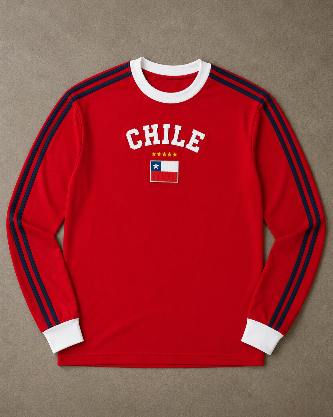 Camiseta Chile – Estilo Retro - Mujer