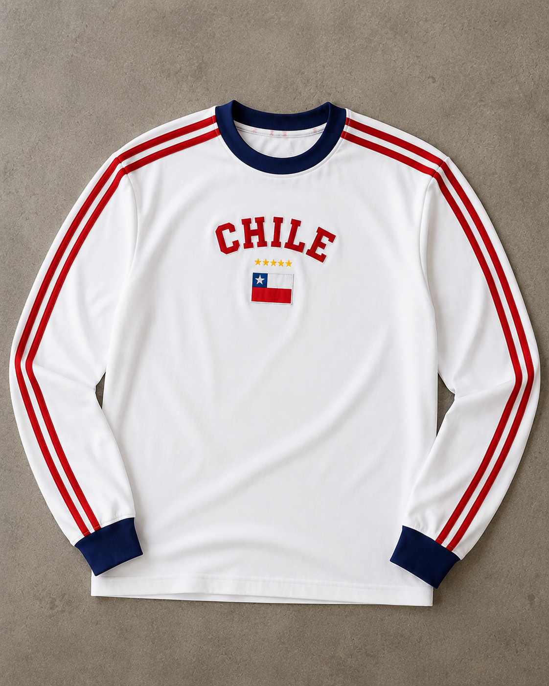 Camiseta Chile – Estilo Retro - Mujer