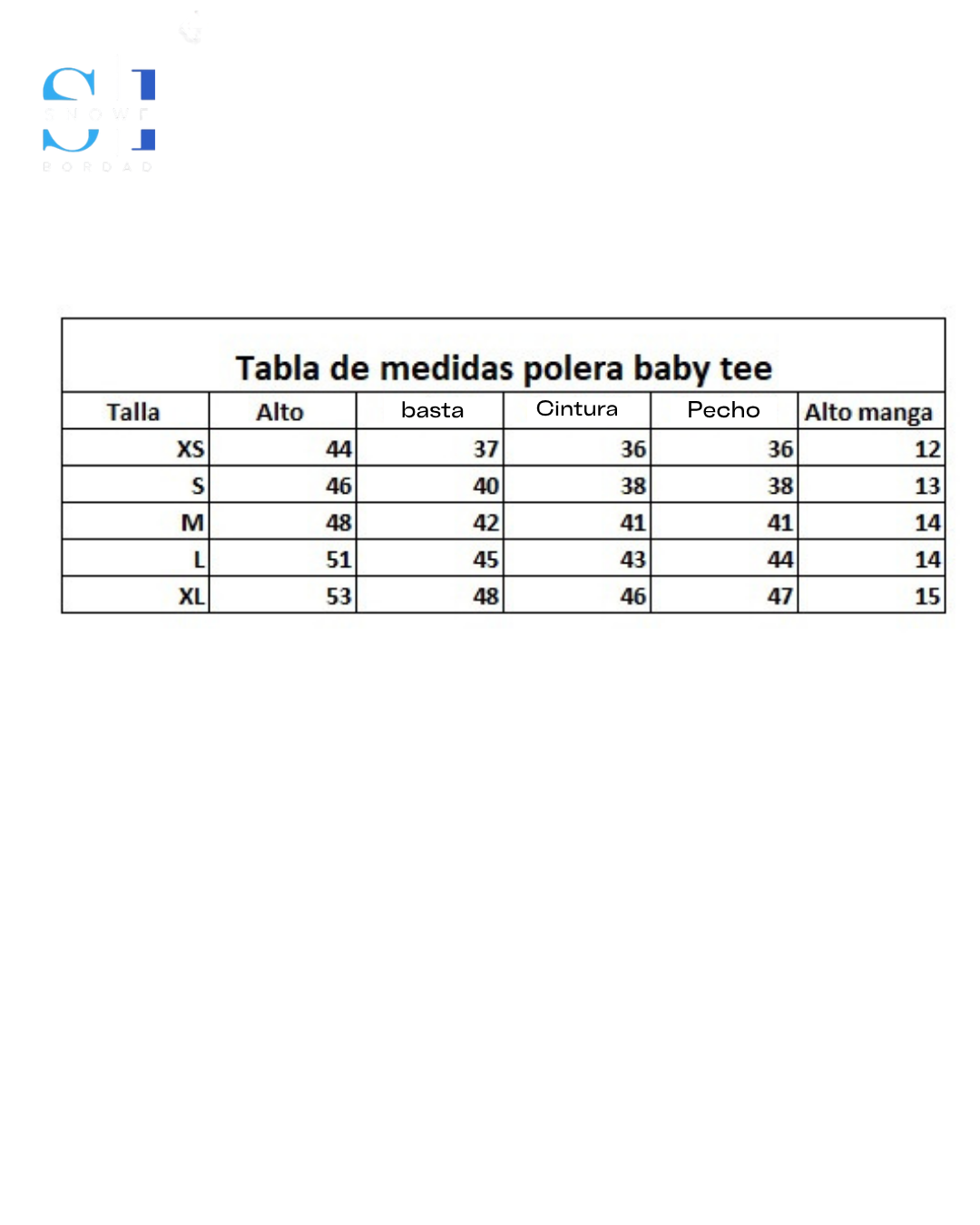 Baby T manga larga – Estilo Retro - Mujer